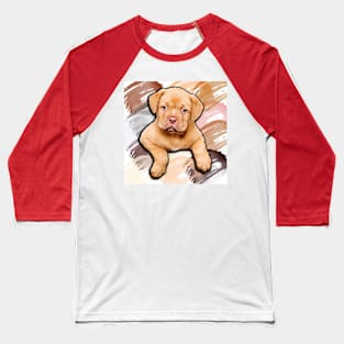 cute watercolor dog Baseball T-Shirt